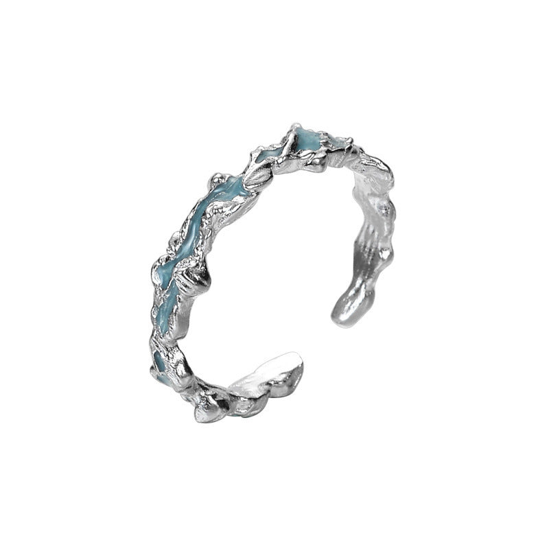 【SilverR2 Mountains & Valleys】 925 Sterling Silver Rings