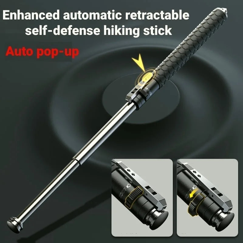 2024 New Automatic Retractable Hiking Stick