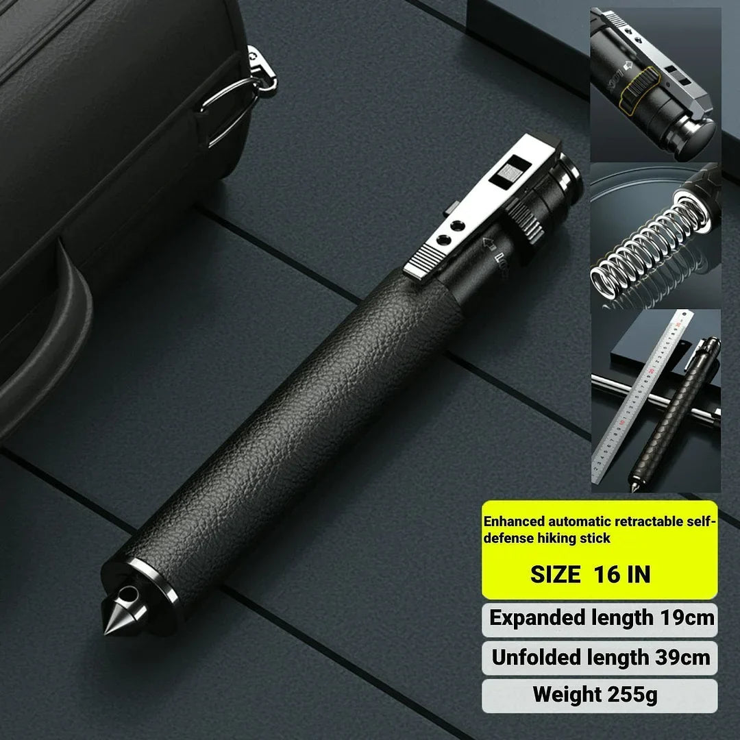 2024 New Automatic Retractable Hiking Stick