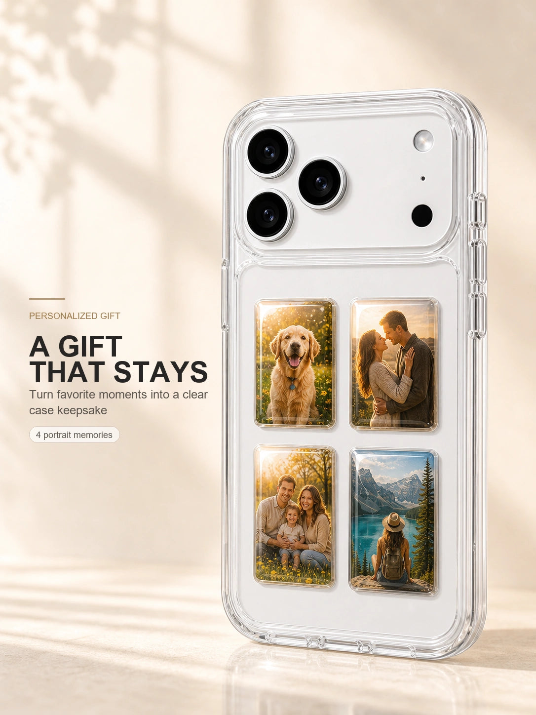 Personalized Photo Phone Case – Your Memory, Preserved Like Amber