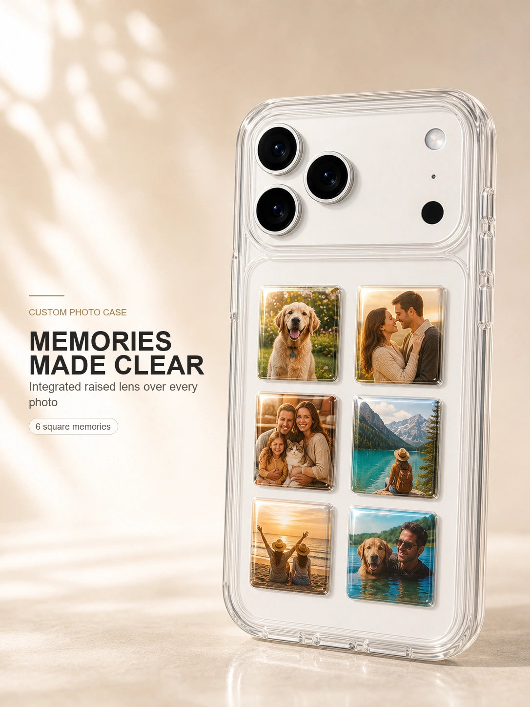 Personalized Photo Phone Case – Your Memory, Preserved Like Amber