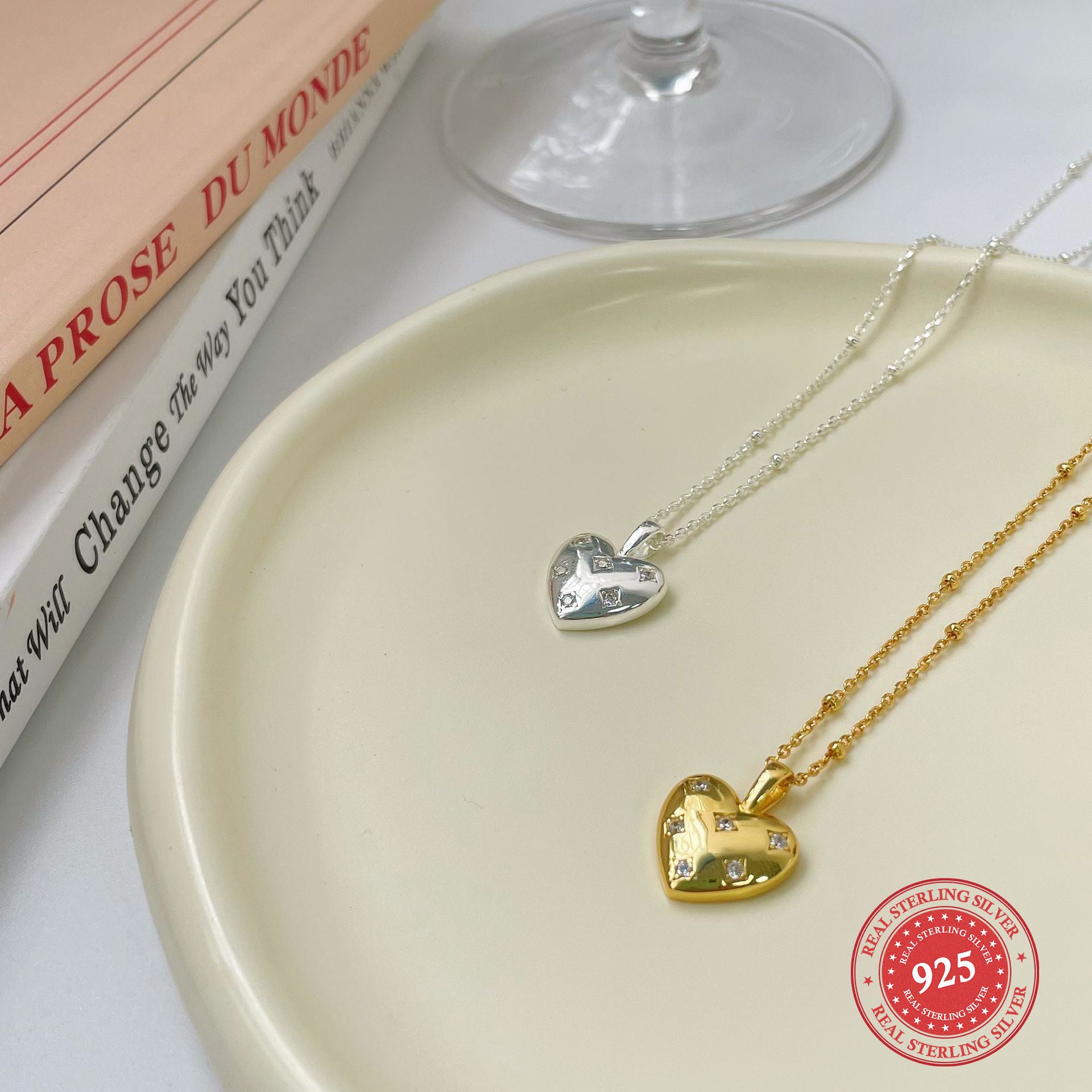 【SilverN20】 925 Sterling Silver Necklace - MOTEMCO