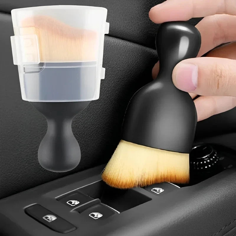 🔥Buy 1 Get 1 Free🔥Car Cleaning Soft Brush With Cover