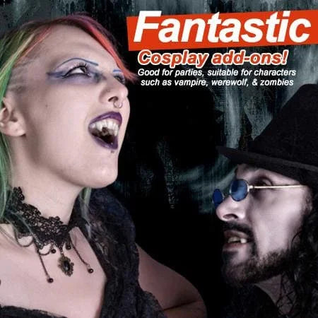 🧛‍♂️Retractable Vampire Fangs