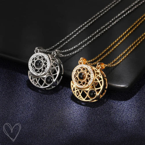 The "Love You to the Moon and Back" Necklaces