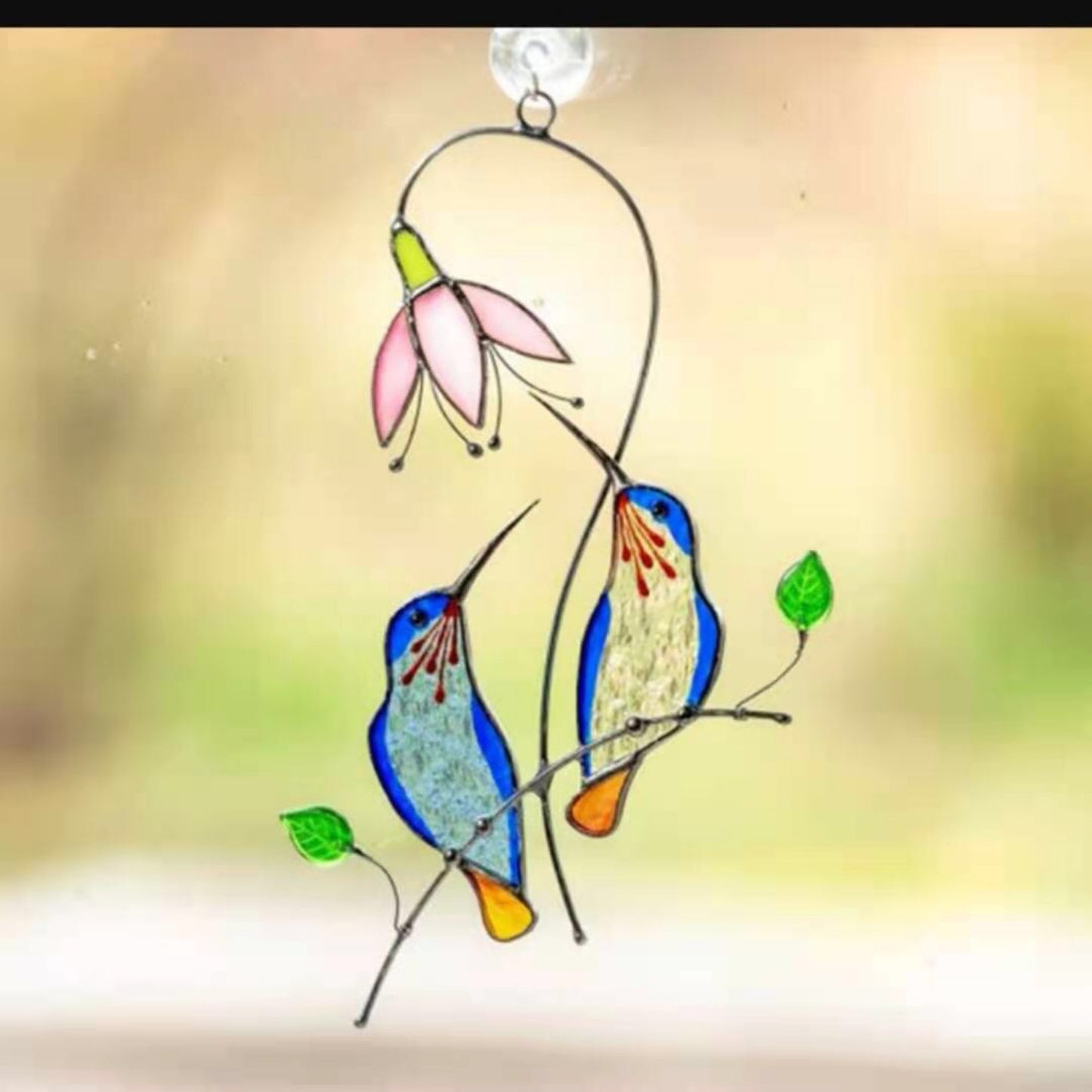 Stained Glass Hummingbird Mothers Day gift