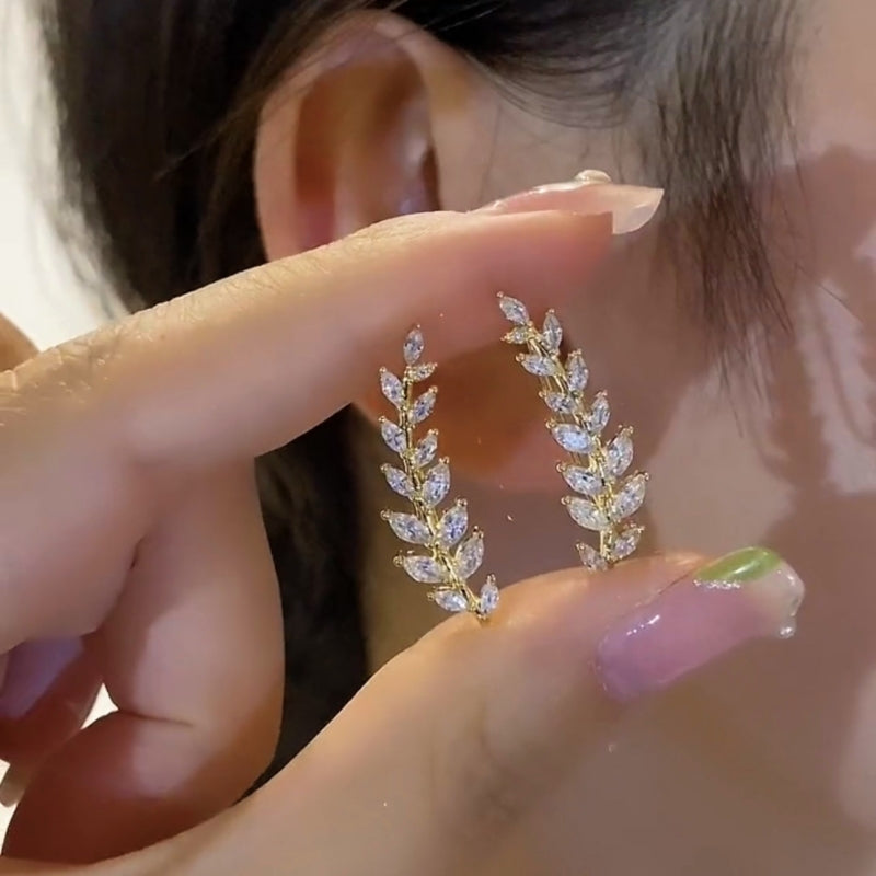 14K Gold-plated Wheat Crawlers